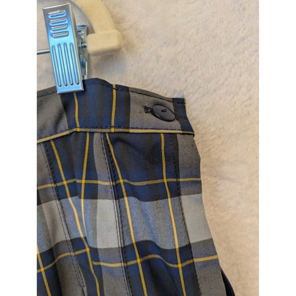 Dennis J17 Junior Plaid Pleated Skirt Union Made USA - Picture 3 of 10